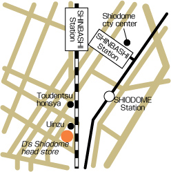 “盛田 麻衣 花教室”地図
