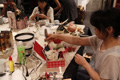 「アイスフラワー＆カルトナージュ」作品制作